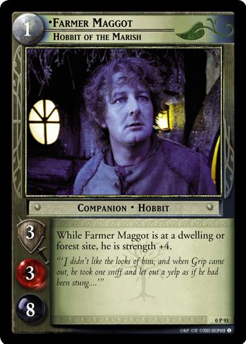 Farmer Maggot, Hobbit of the Marish (P)